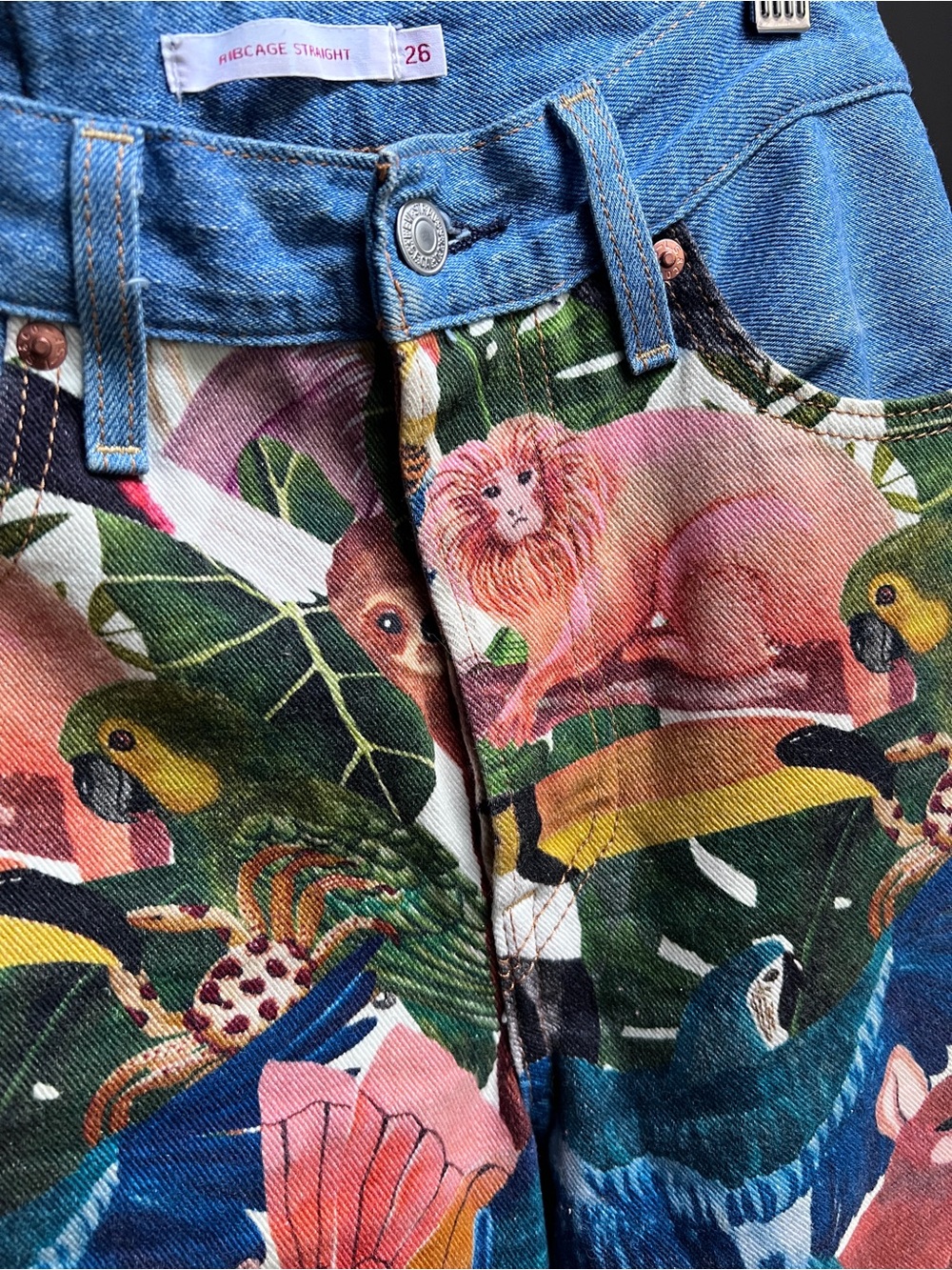 Levi’s x FARM Rio Ribcage Crop Jeans - Picture 12 of 12